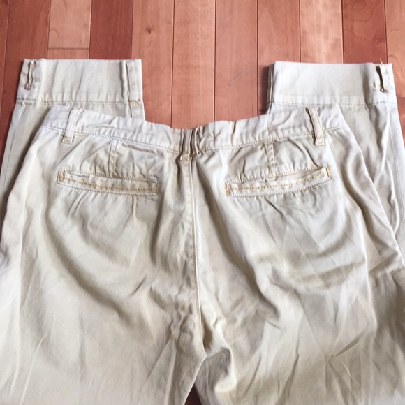 Pilcro Stet Fit 27 Mustard/Camel Cropped Pants - Picture 4 of 5